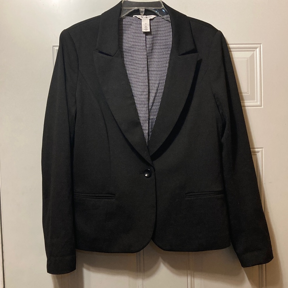 White House‎ Black Market Classic Black Blazer 12